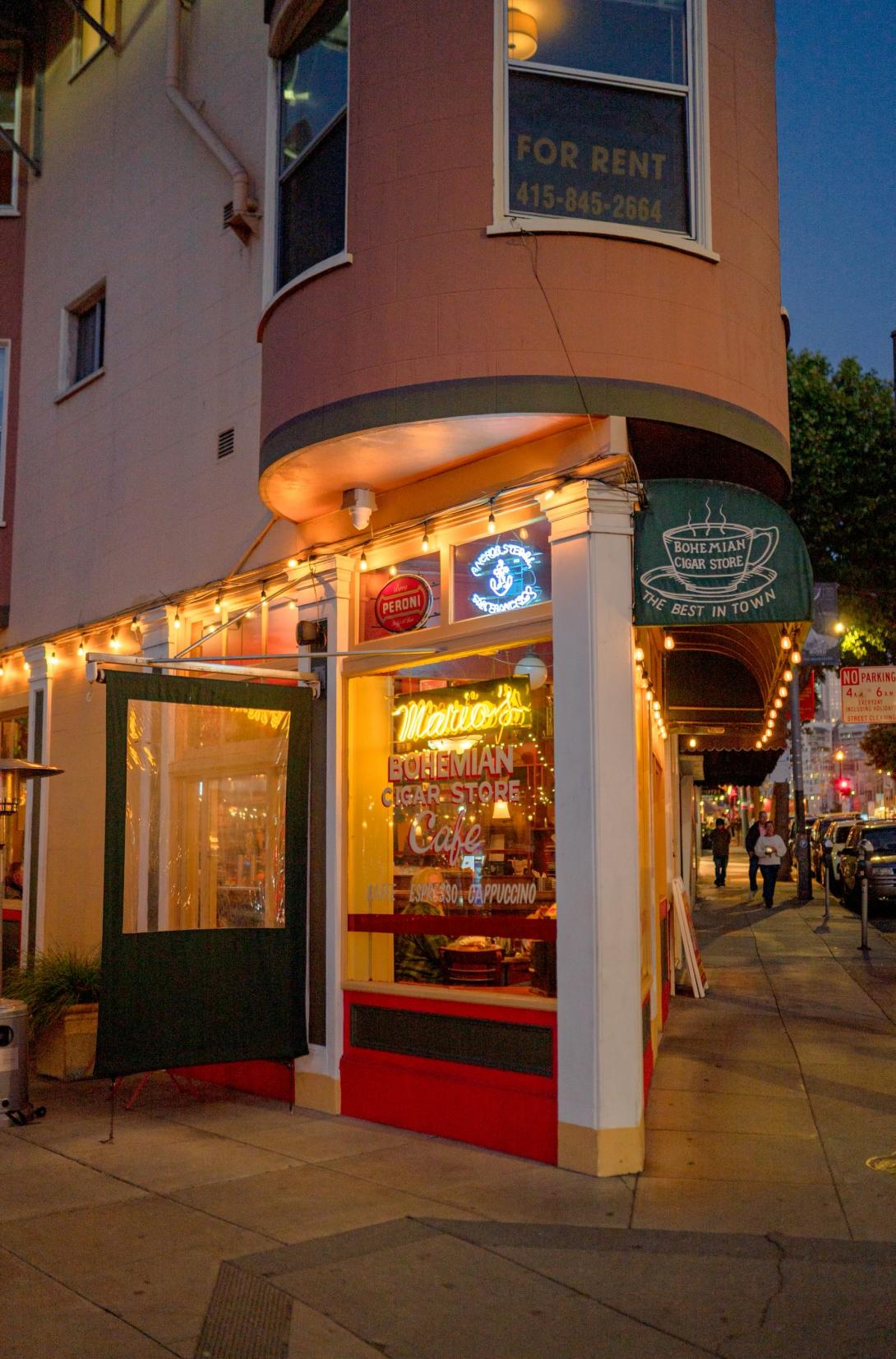 Mario's Bohemian Cigar Store Cafe Mario's Bohemian Cigar Store Cafe